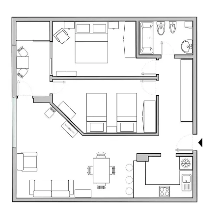 Alquilaencanarias-el Medano Delfines-2 Appartement